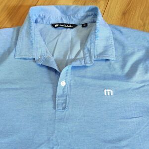 Travis Mathew Blue Polo Shirt